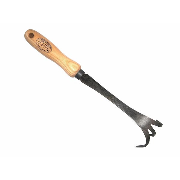 DeWit Fork Cultivator Lightweight Curved Hardwood Handle Gardening Tool 3 Tine 