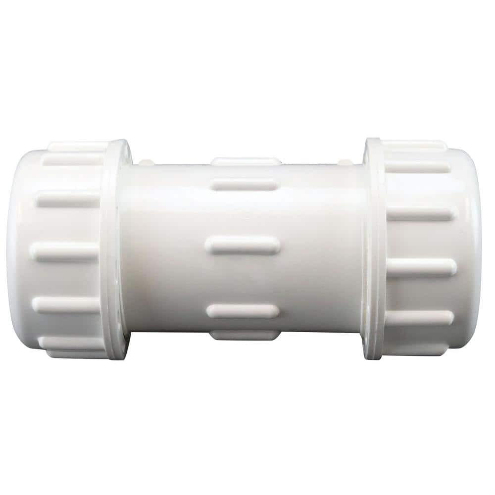 1-1/2 in. x 1-1/2 in. PVC Compression Coupling price history on PriceWatchPro