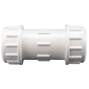 1-1/2 in. x 1-1/2 in. PVC Compression Coupling