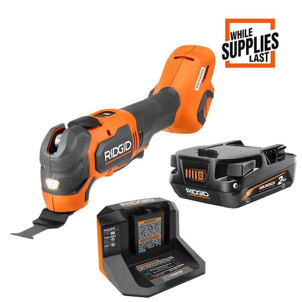 18V Brushless Cordless Oscillating Multi-Tool Kit with 2Ah MAX Output Battery and Charger