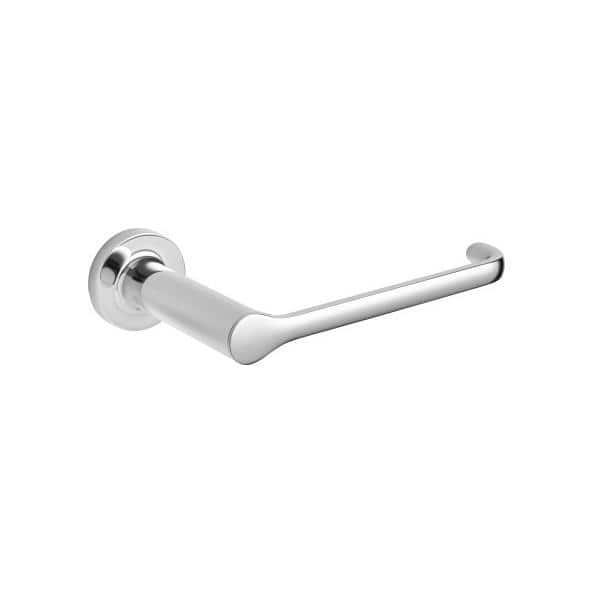 Polished Chrome Modern Wall Mounted Toilet Paper Holder