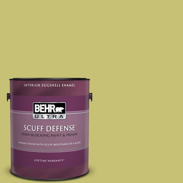 BEHR ULTRA 1 gal. #PPU9-07 Fresh Sprout Extra Durable Eggshell Enamel Interior Paint & Primer