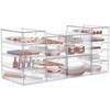 Sorbus Stackable 16-Drawers Cosmetic Organizer Clear MUP-DR16
