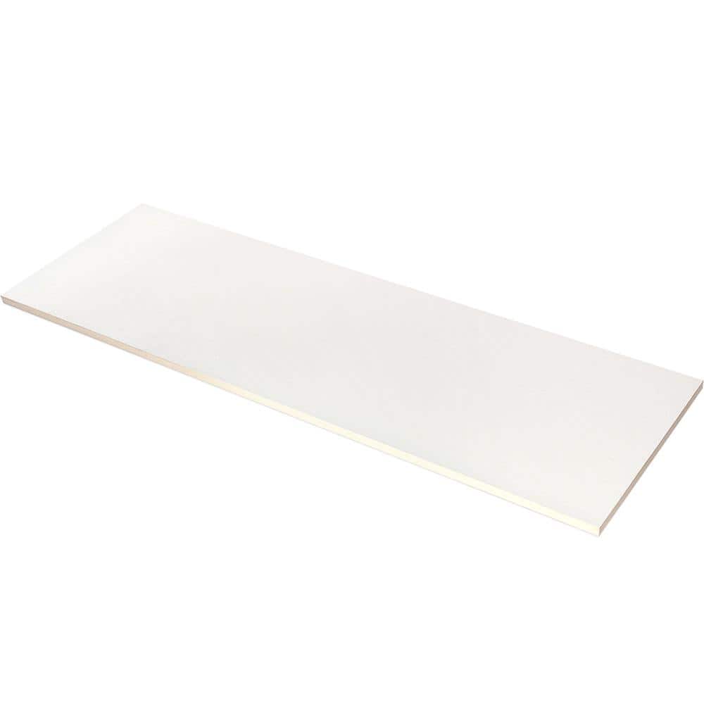 Concha 12" x 36" Polished White Ceramic Tile