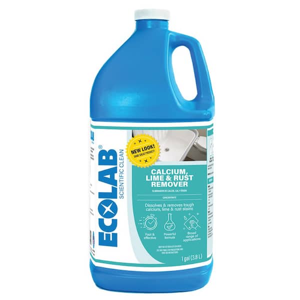 1 Gal. Calcium, Lime and Rust Remover Concentrate, Dissolves Stains and Rust in Bathroom, Kitchen and More