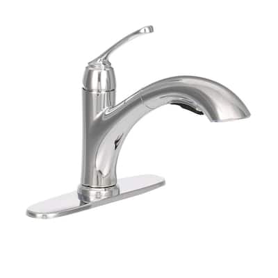Cantara Single-Handle Pull-Out Sprayer Kitchen Faucet in Polished Chrome
