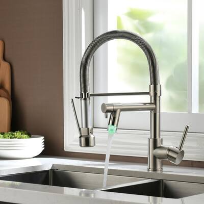 Led Kitchen Faucets Kitchen The Home Depot