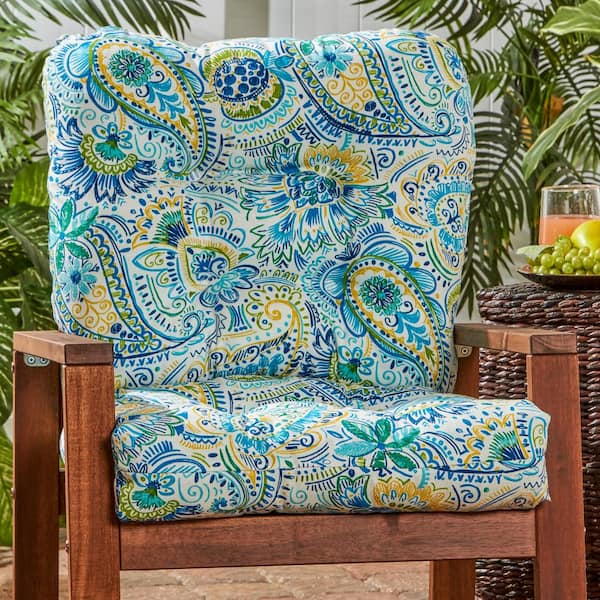 Greendale Home Fashions Deep Seat Cushion Set Breeze Floral