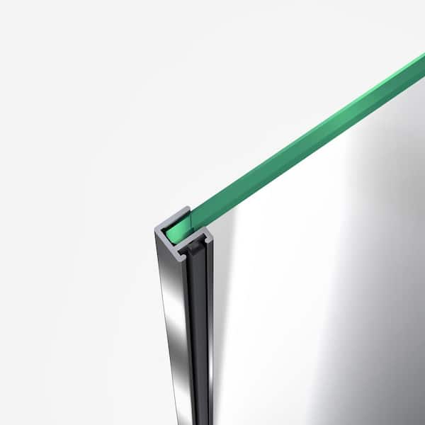 DreamLine Flex 56-60 in. W x 72 in. H Semi-Frameless Pivot Shower