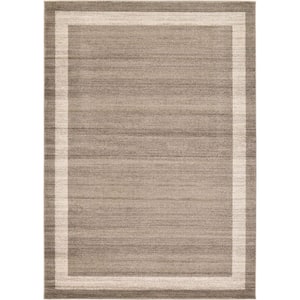 Del Mar Maria Light Brown 7' 0 x 10' 0 Area Rug