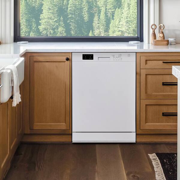 Built in dishwasher with cabinet orders front