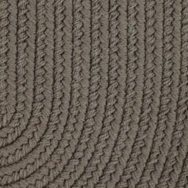 Texturized Solid Moonstone Poly 8 ft. x 11 ft. Oval Braided Area Rug  TS37R096X132 - The Home Depot