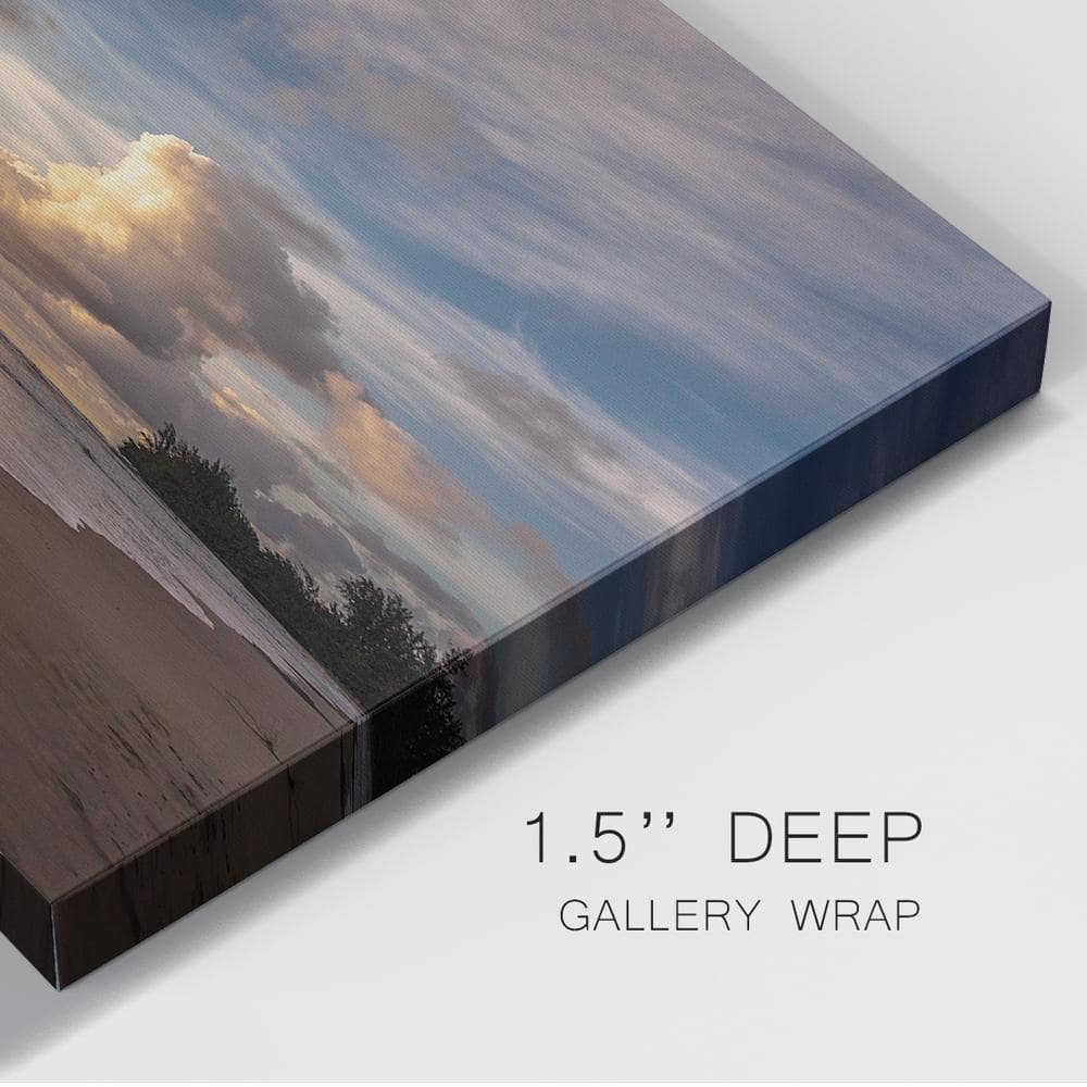 Sunset in Hanalei Bay Scenic Landscape Canvas Wall Art