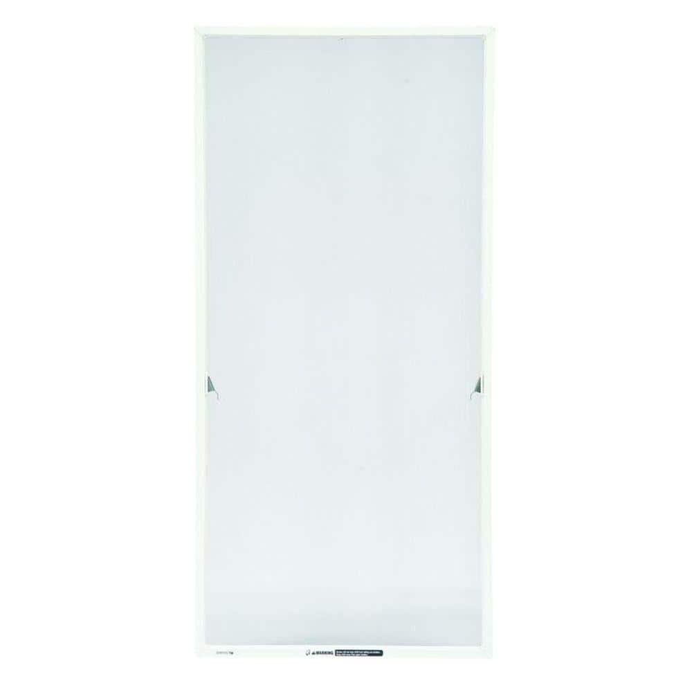 20-11/16 in. x 55-13/32 in. 400 Series White Aluminum Casement Window Scree