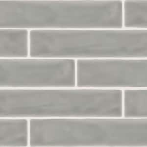 Artistic Reflections Rain 2 in. x 10 in. Glazed Ceramic Undulated Wall Tile (586.88 sq. ft./pallet)