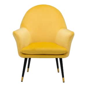 Yellow Arm Chair Set of 1