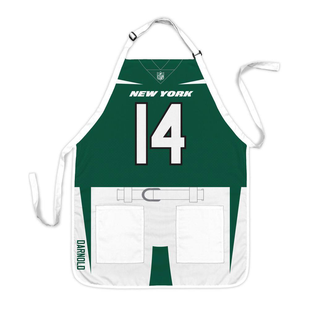 New York Jets Logo Grilling Apron