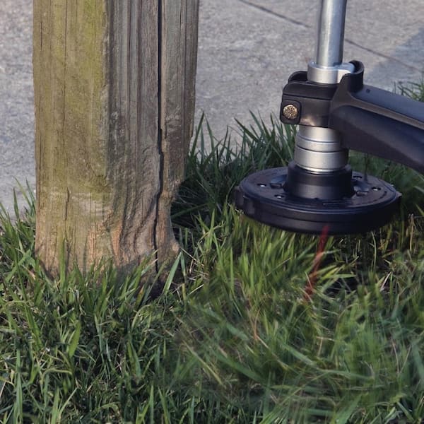 galvanized steel fence post shield installation weed eater