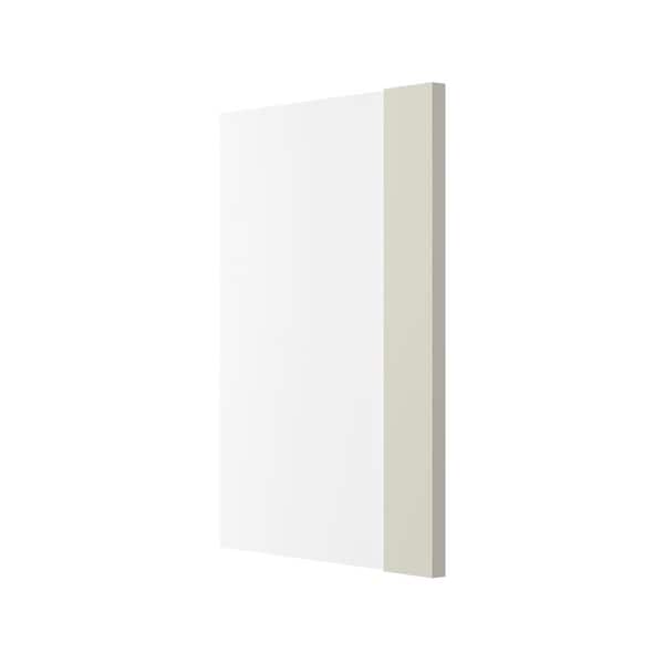 Hampton Bay Designer Series Melvern 1.5 in. W x 24.5 in. D x 34.5 in. H Dishwasher End Panel in Cloud