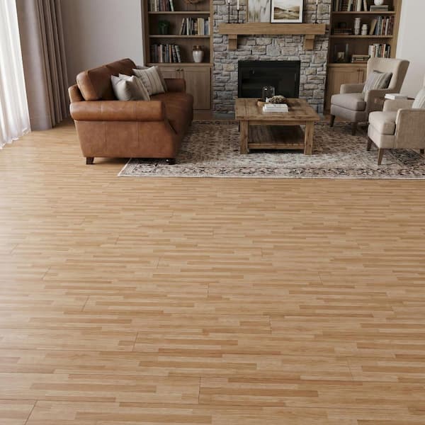 Jeedeson 30 Tiles 12 MIL 6 in. x 36 in. x 1. 8mm Peel and Stick