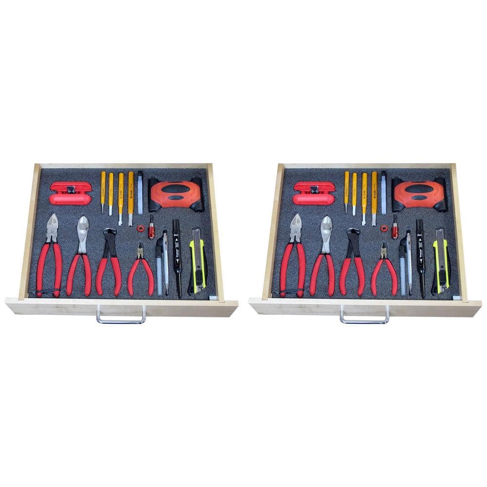 FASTCAP Kaizen Tool Drawer Organizer Customizing Insert 30 mm Foam