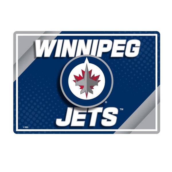 Evergreen Winnipeg Jets NHL Multicolor Rectangle Desklite LED Decor
