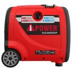3,800-Watt Remote Electric Start Dual Fuel Powered Inverter Generator with CO Sensor