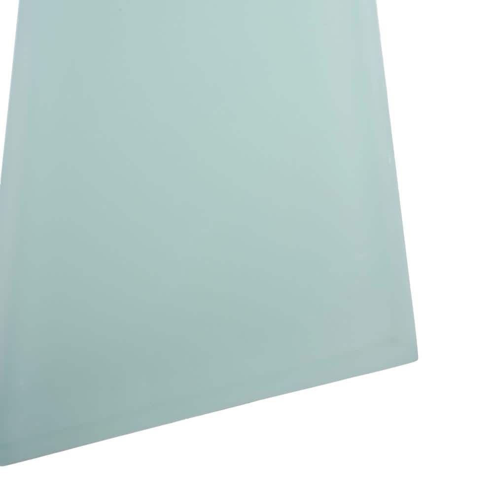 Light Blue Matte Glass 3" x 12" Subway Tile