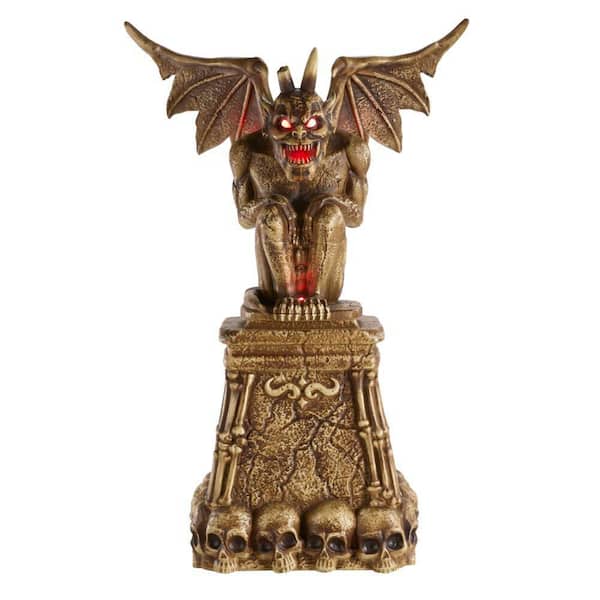 5.5 ft. Grave & Bones LED Gargoyle H13