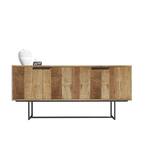 Parisian Factory 72 in. 4-Door Multi-Coloured Console