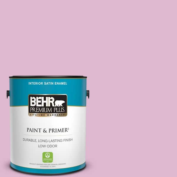 BEHR 1 qt. #M140-3 Premium Pink Interior Chalk Finish Paint 710004