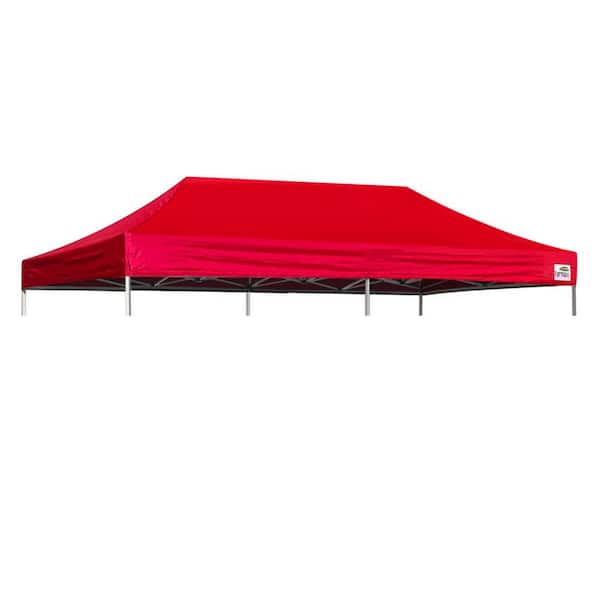 EURMAX Eur max USA New 10 ft. x 20 ft. Pop Up Replacement Canopy Tent Top Cover, Instant Ez Canopy Top Cover ONLY(red