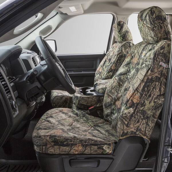 Covercraft Carhartt Seat Saver 2nd Row Custom Fit Cover Mossy Oak Break Up Country Fits Crew Cab 60 40 Split Bench Ssc8441camb - Carhartt Universal Bench Seat Cover Install
