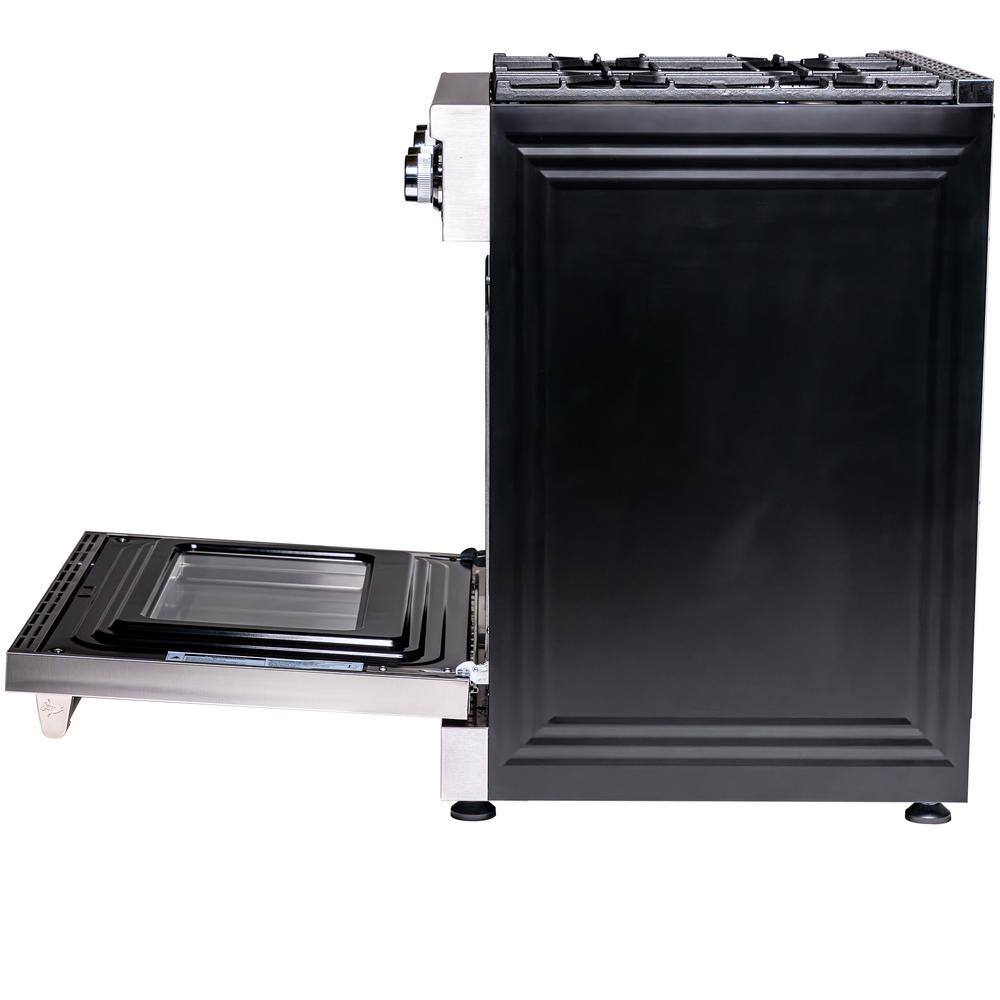 Magic Chef 30" Stainless Steel Freestanding Gas Range