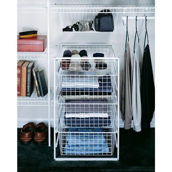 wire basket drawers