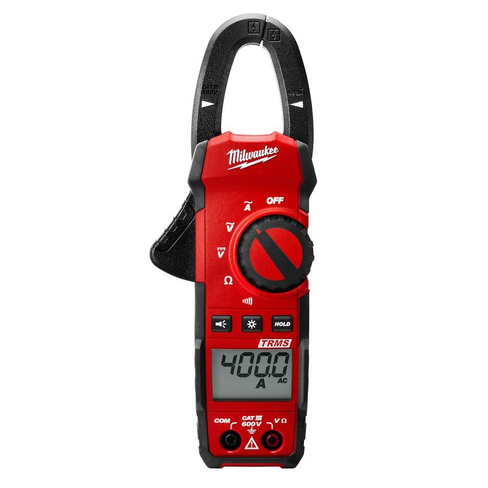 Milwaukee 400 Amp AC Digital Clamp Meter 2235-20 - The Home Depot