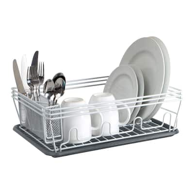 Gray Over The Sink Dish Drying Rack – SR SUNRISE