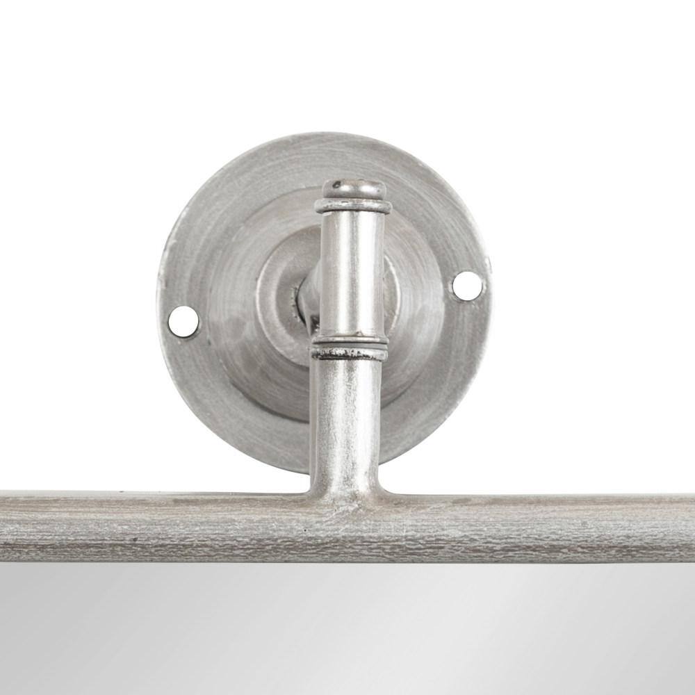 Darbridge Silver Rectangular Pivot Bathroom Vanity Mirror