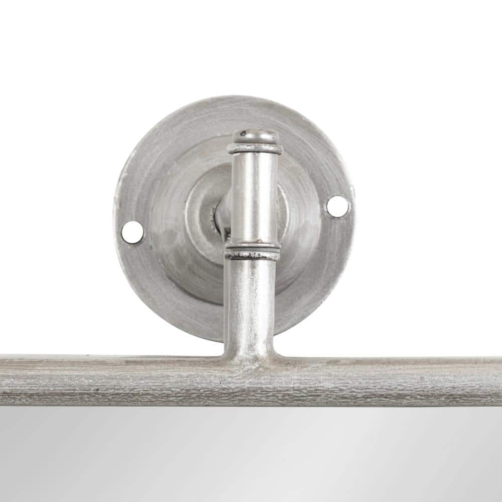 Darbridge Silver Rectangular Pivot Bathroom Vanity Mirror