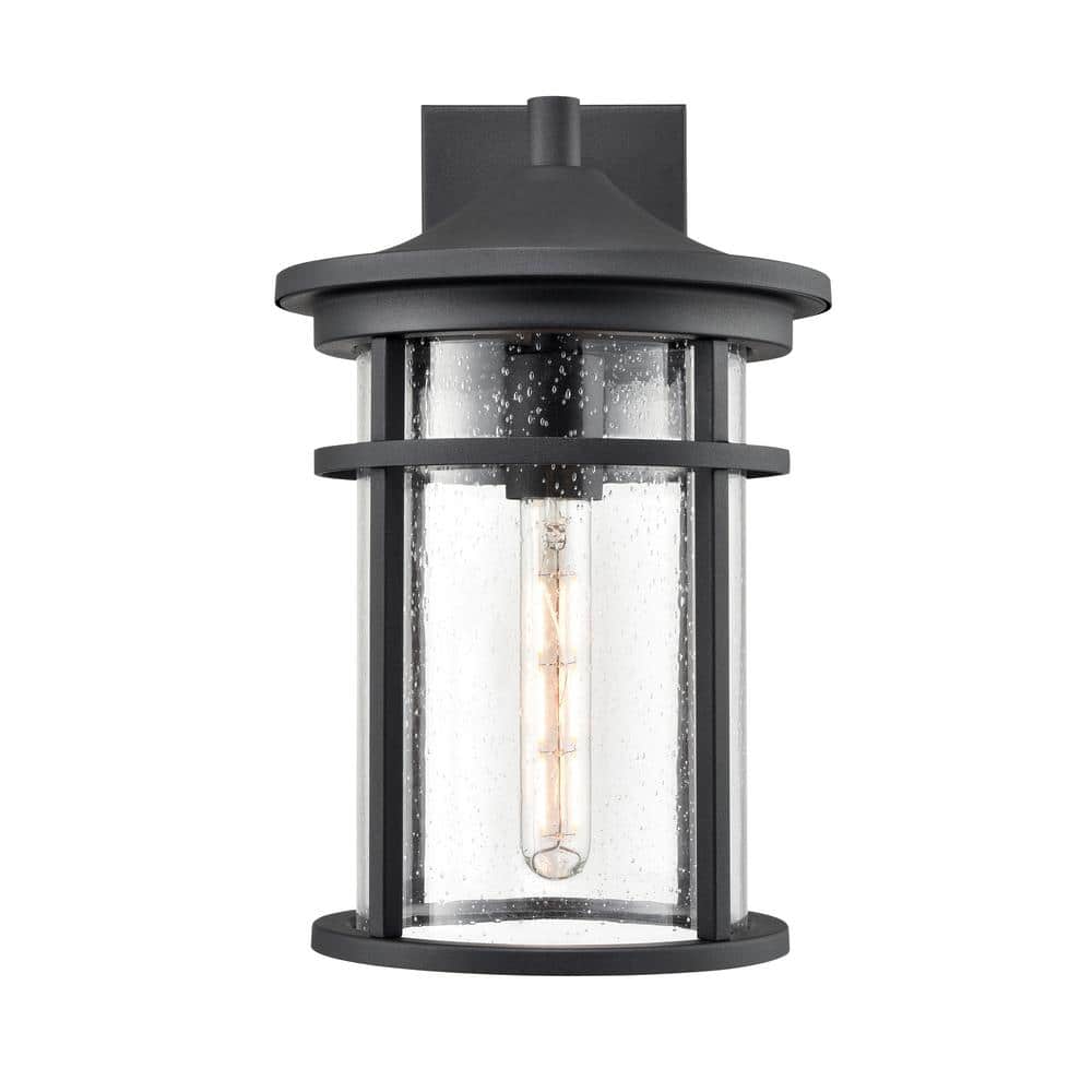 Millennium Lighting Namath 1-Light 9 in. Textured Black Outdoor