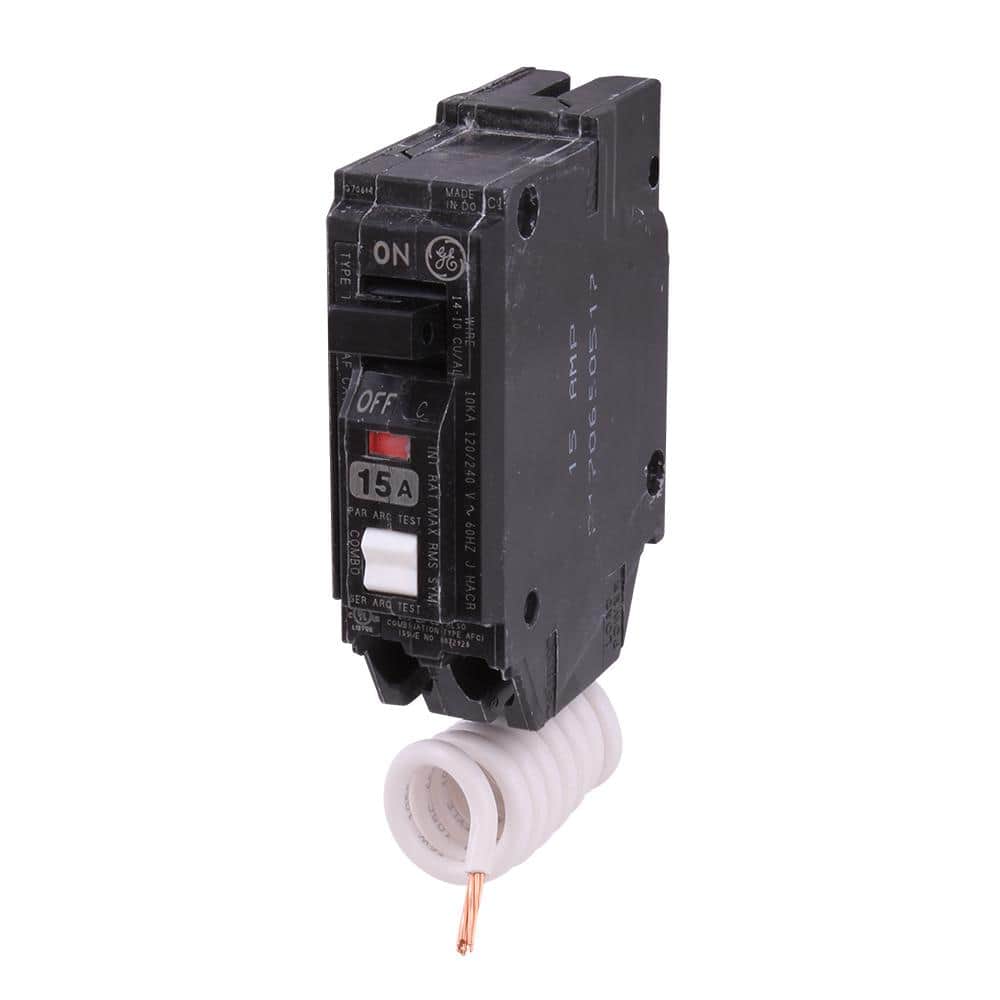 15 Amp Single-Pole Combination Arc Fault Circuit Breaker (THQL1115AF2A)