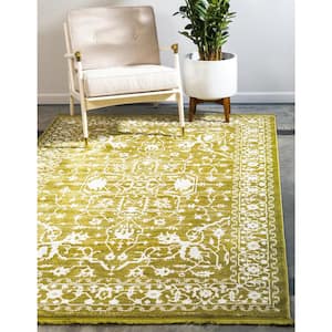 New Classical Olympia Light Green 8' 0 x 11' 4 Area Rug