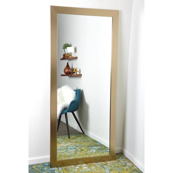 Champagne BrandtWorks Contemporary Full Length Mirror 32 x 71 