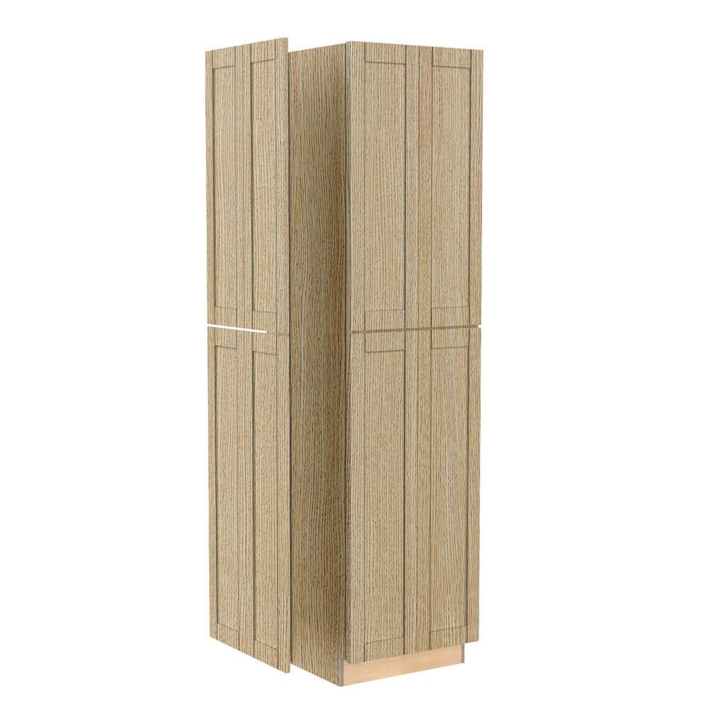 Washington 23.8 in. W x 0.75 in. D x 96 in.H Assembled Plywood End Panel Ki