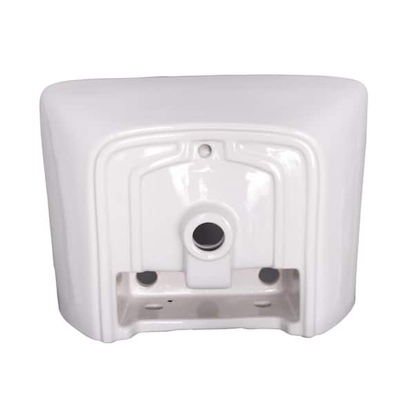 Barclay Products Summit 500 Wall-Hung Bathroom Sink in White Barclay Products Summit 500 Wall-Hung Bathroom Sink in White