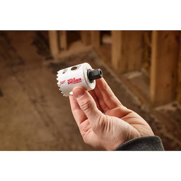 Milwaukee Large Thread Adapters 5/8 in Shank for QUIK-LOK Hole Saw