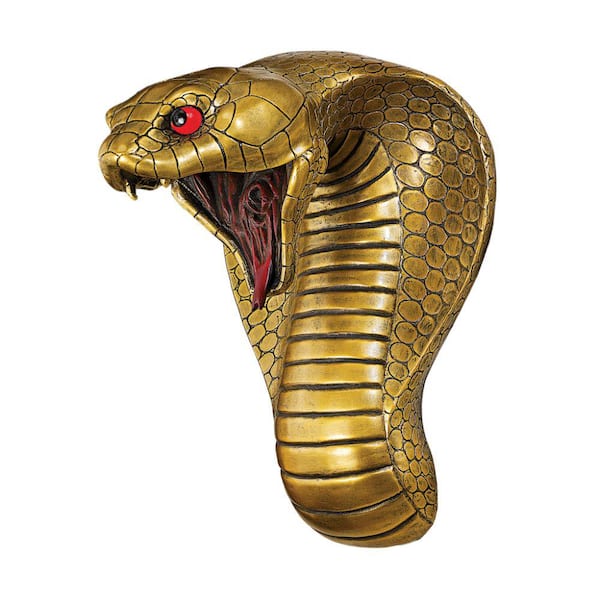 Egyptian Cobra Goddess Wall Sculpture - CL5943 - Design Toscano
