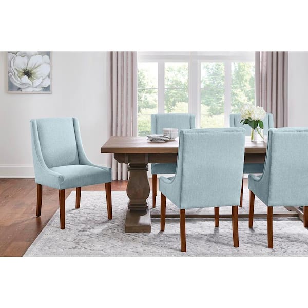 Home Decorators Collection Leaham, Upholstered Dining Chairs With Arms Set Of 2