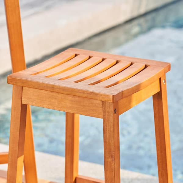 Teak stools online outdoor