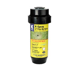 3 in. KSpray Pop-Up Sprinkler with Adjustable Pattern Nozzle